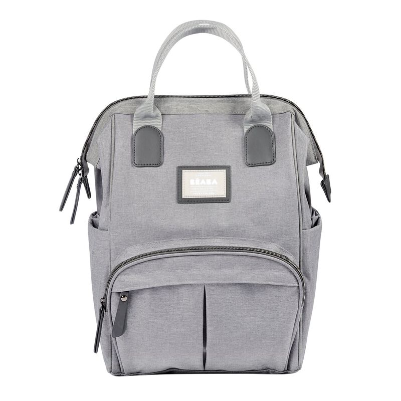 Wellington changing bag heather grey