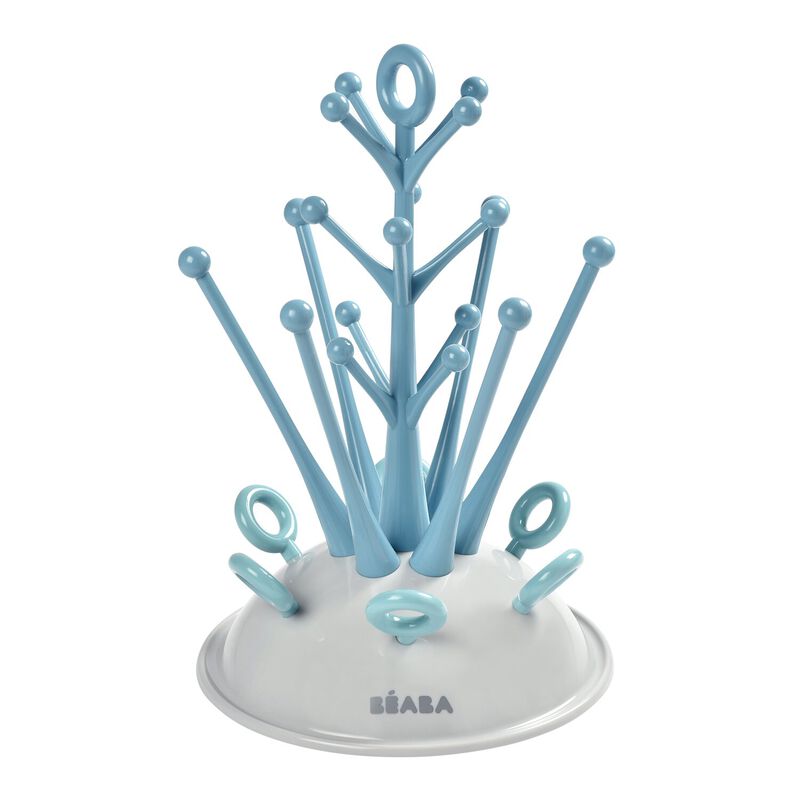 Tree Bottle Drying Rack blue