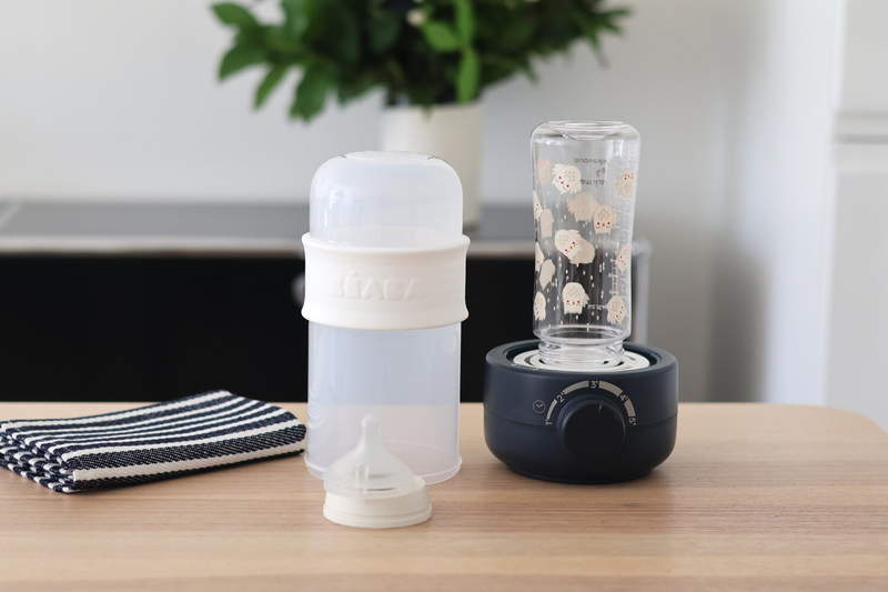 Babymilk Second baby bottle warmer night-blue
