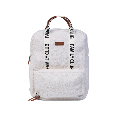 Nursery backpack Family Club - Signature - Teddy Off White Nursery backpack Family Club - Signature - Teddy Off White