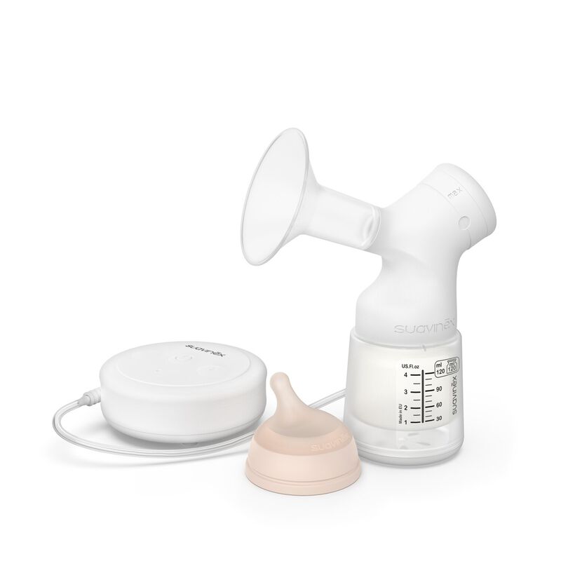 Elektrische Milchpumpe mit ZERO.ZERO-Flasche 120 ml