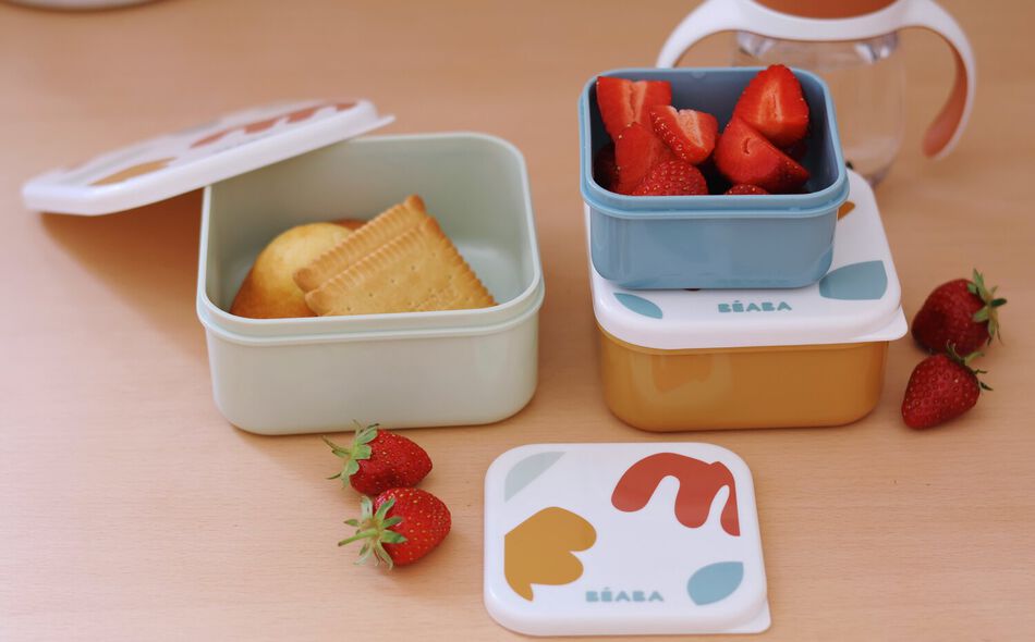 Juego de 3 cajas para aperitivos Playful