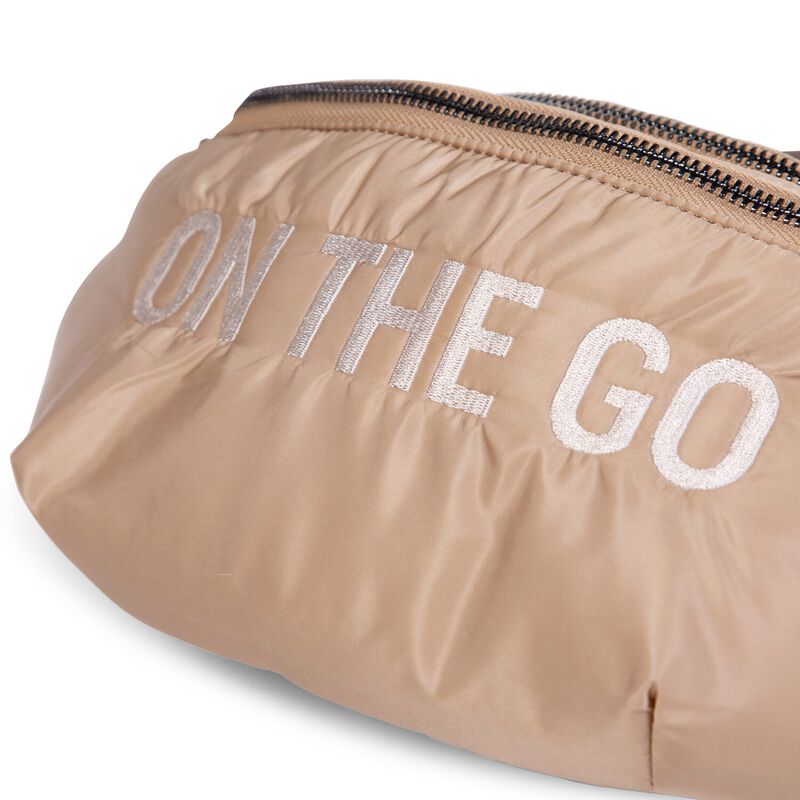 Childhome On-The-Go Belt Bag - Puffer Beige