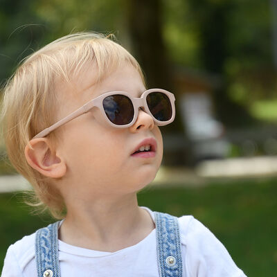 Lunettes 9-24 mois Square Lucky Guimauve