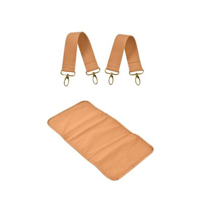 Zubeh&ouml;rbeutel - ocker Tasche