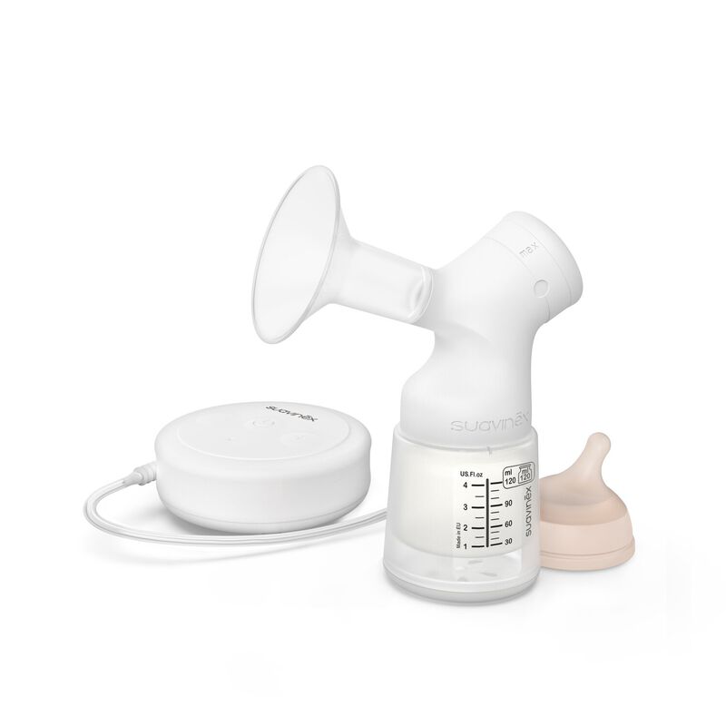 ZERO.ZERO 120 ml elektrische borstkolf met flesje