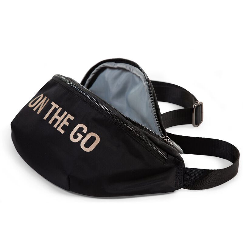 Childhome On-The-Go Belt Bag - Black/Gold 3.0