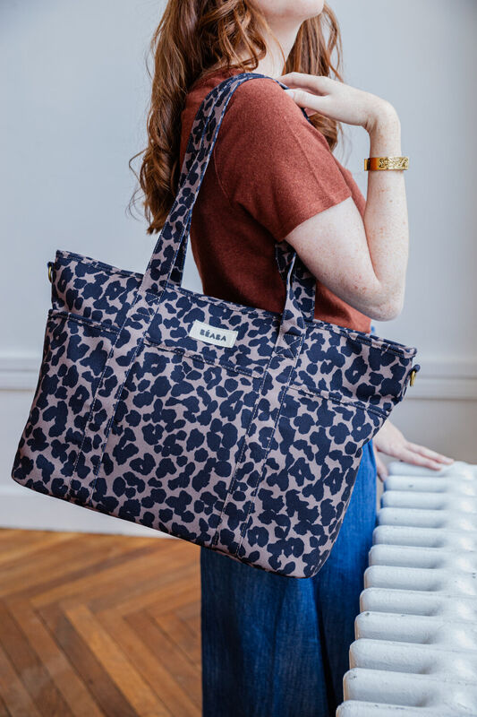 Wickeltasche Madrid - Leopard