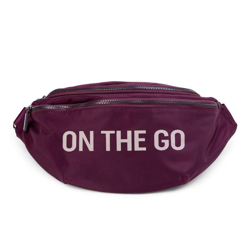 Childhome On-The-Go Belt Bag - Aubergine