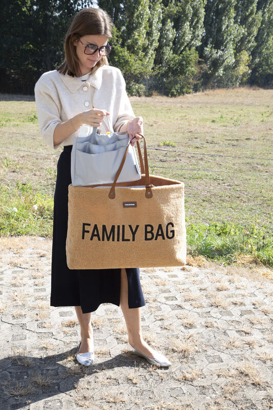 Childhome Family Bag - Teddy Beige 8.0
