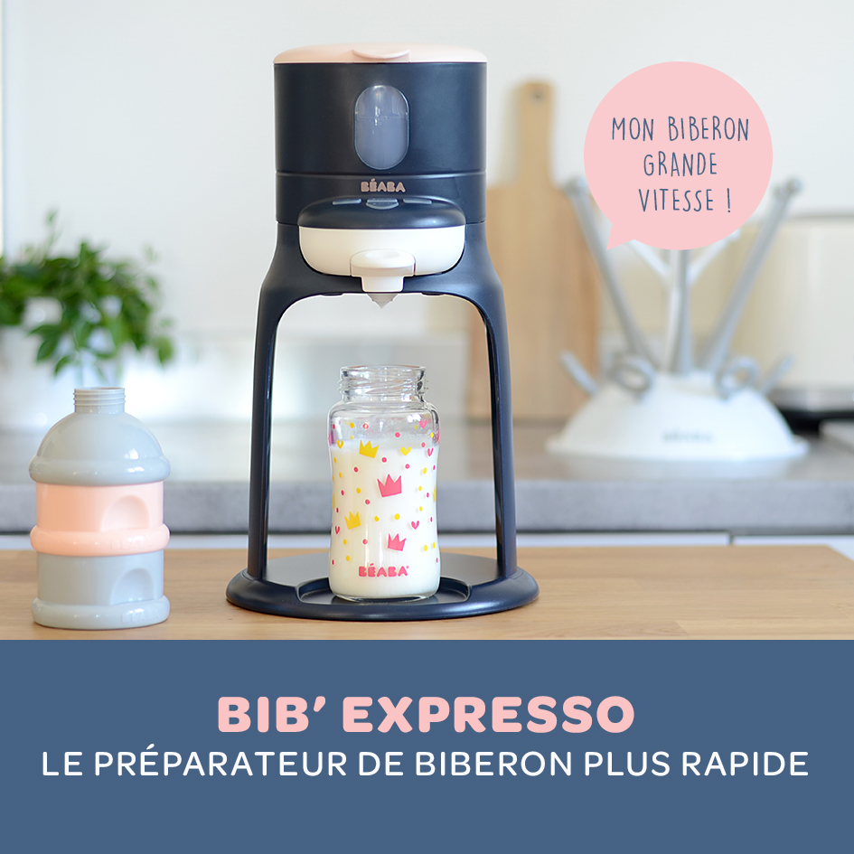 Préparateur de biberon Bib'Expresso® white-grey