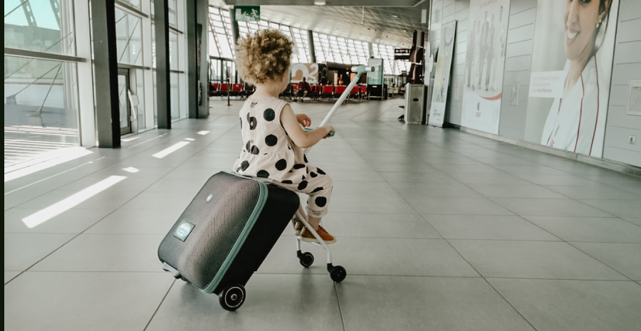 valise avec assise luggage eazy