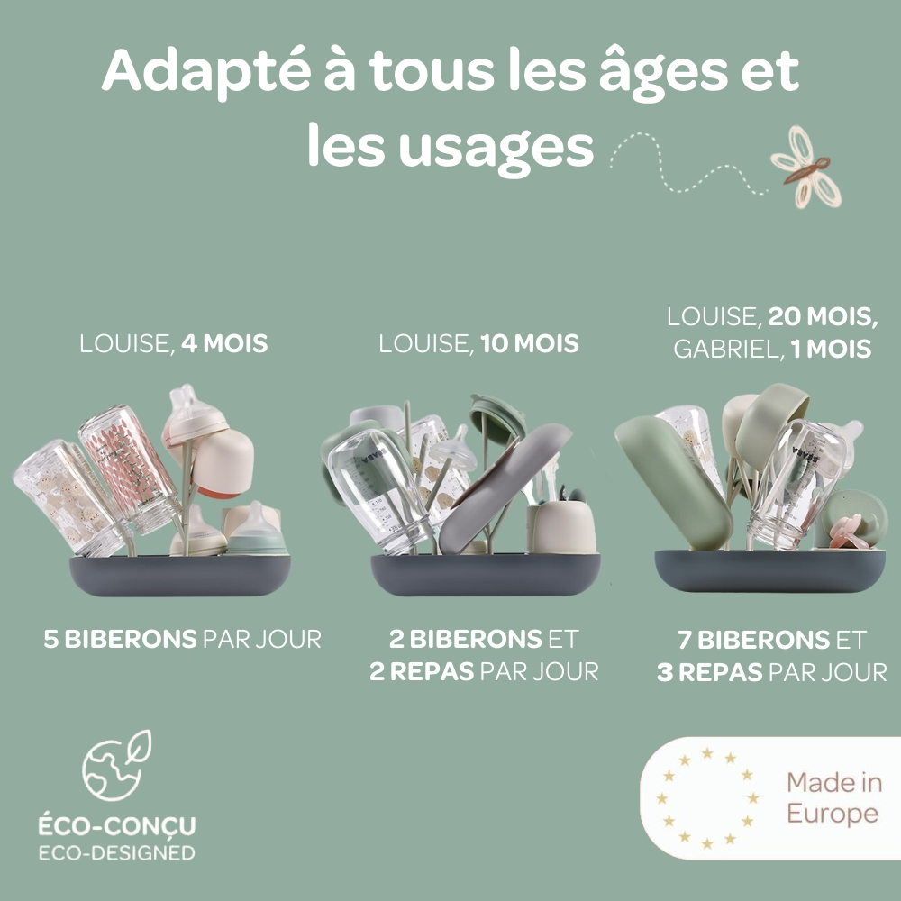 rangement facile avec un gain de place non négligeable