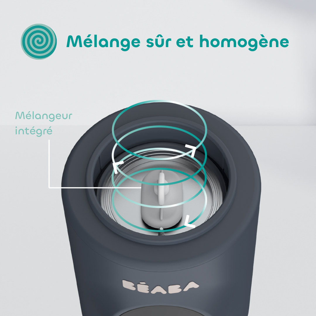 avec mélangeur intégré avec un mélangeur intégré