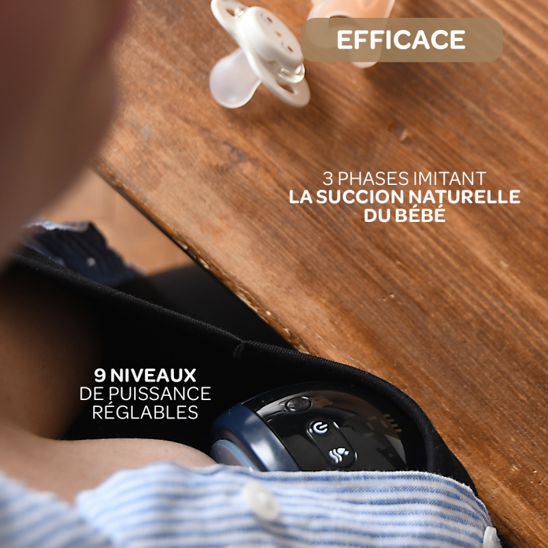 un tire-lait efficace et discret