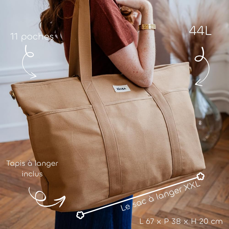 Sac à langer Madrid en trois coloris