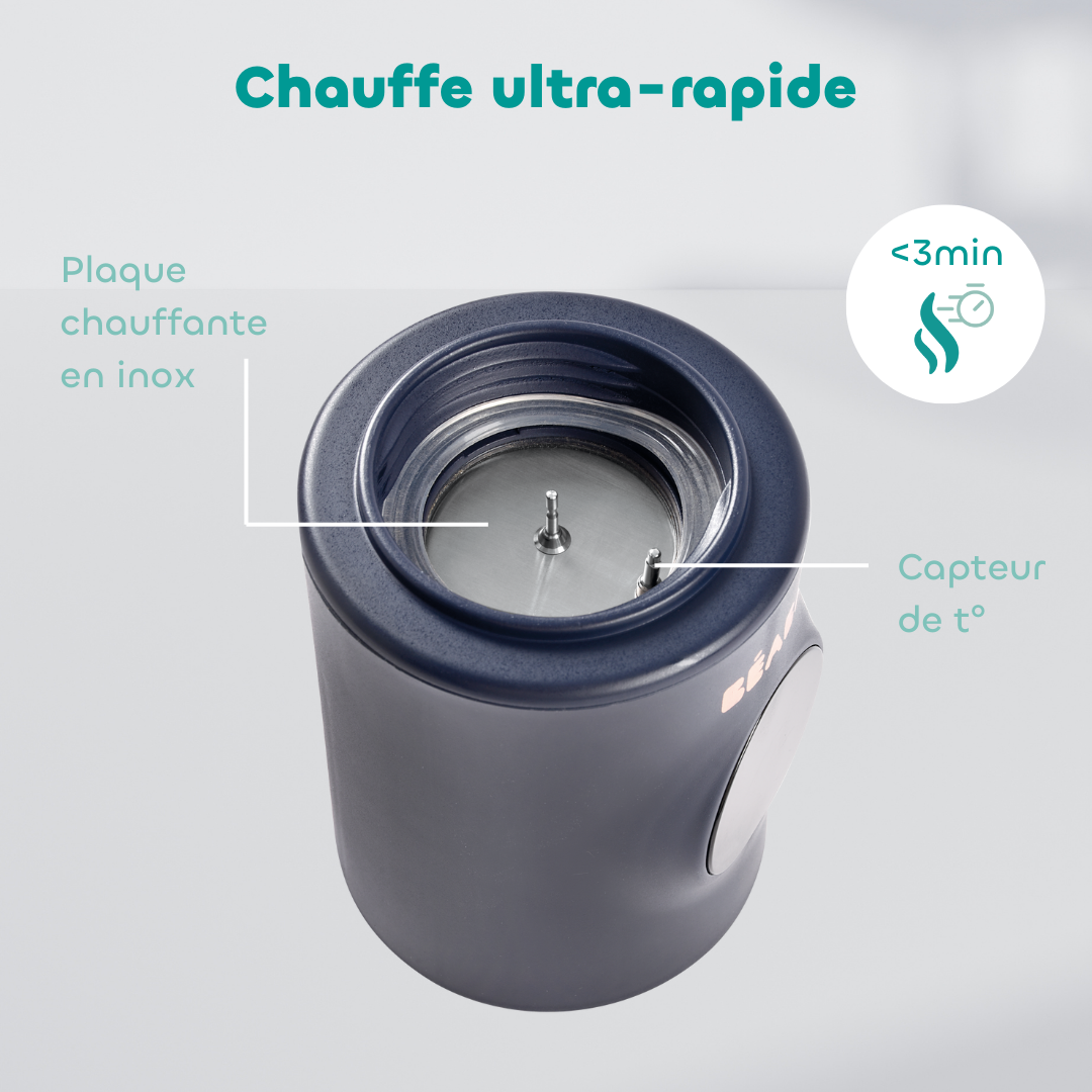 Capteur et plaque inox capteur et plaque inox pour le milk nomad