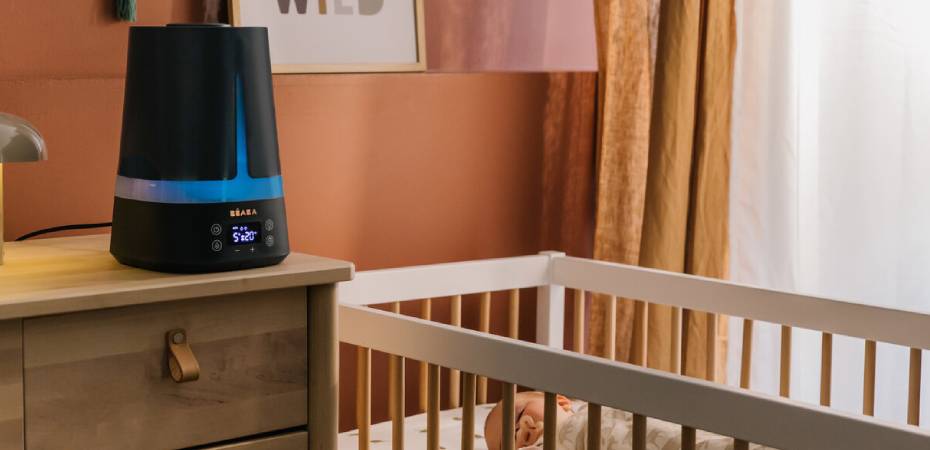 ASAKUKI Humidificateurs Pour Chambre à Coucher, Grande Pièce, 4 L, Humidificateur D'air à Brume