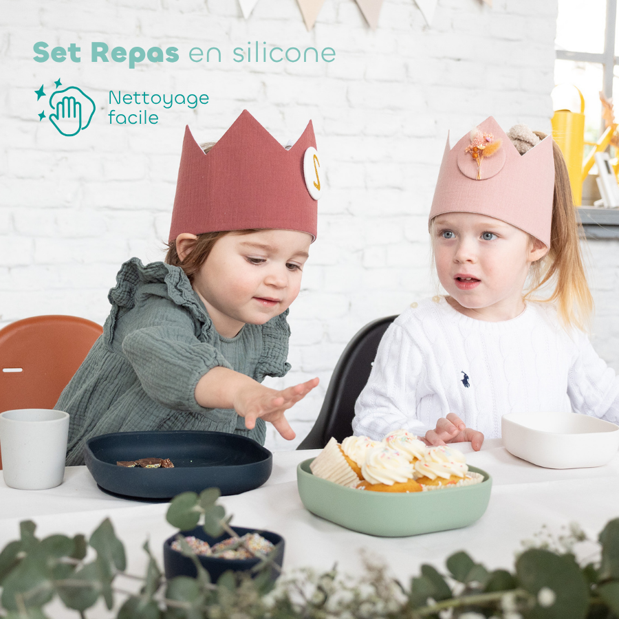 set repas silicone