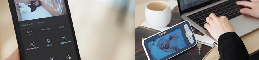 ecoute bebe zen premium fonctionnalités