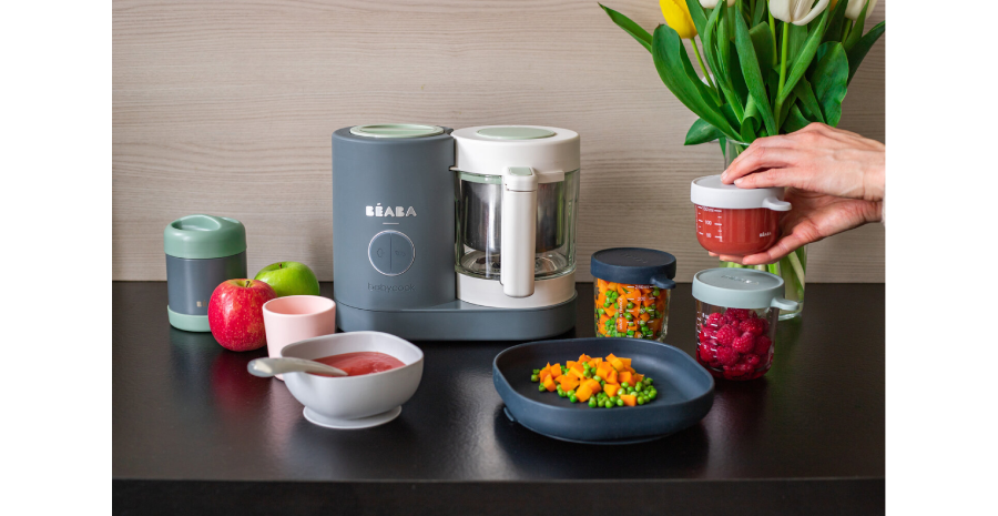 la diversification alimentaire avec le Babycook