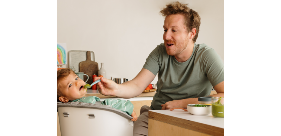 la charge mentale au repas de bébé