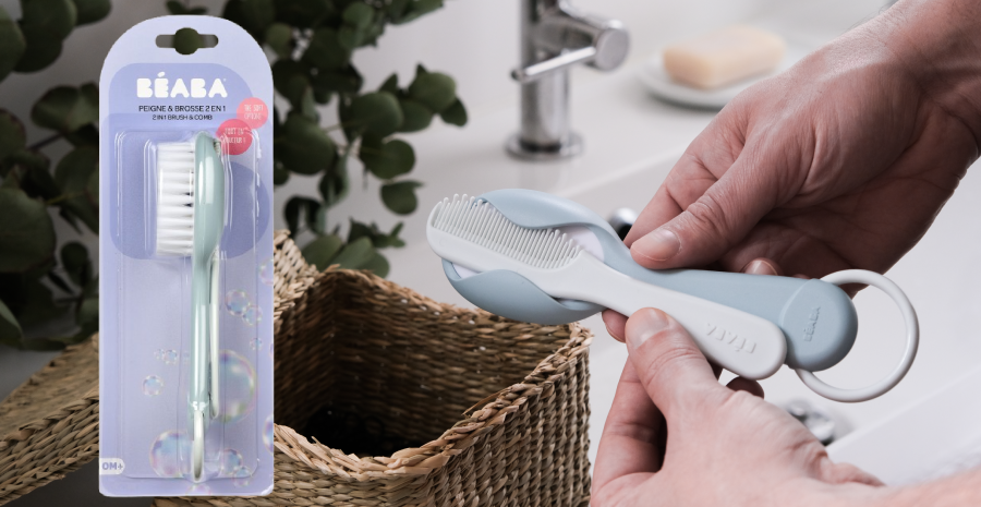 brosse et peigne Beaba