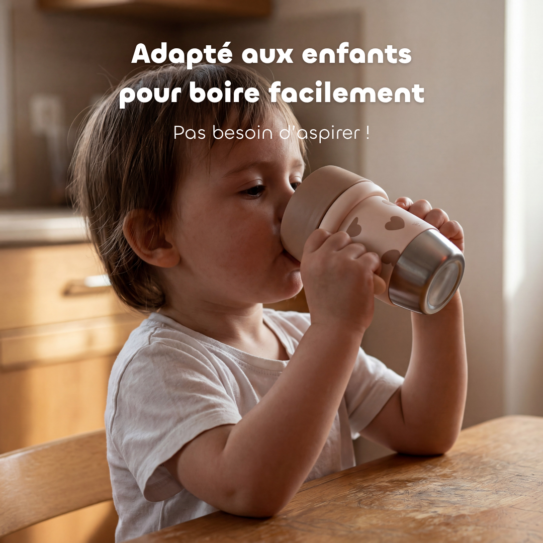 une tasse évolutif adapté aux enfants