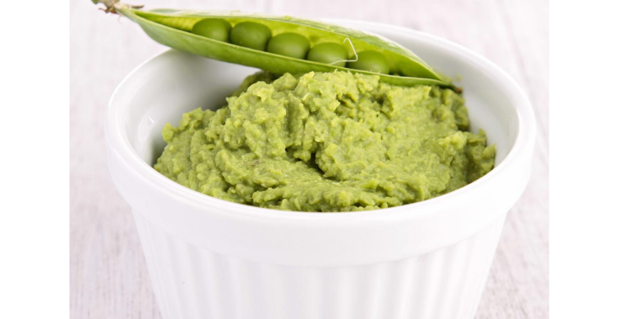 purée verte et rose