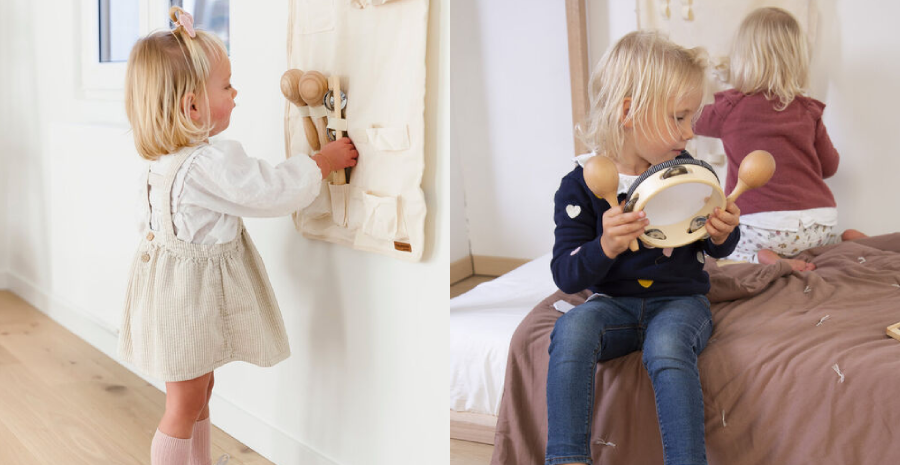 Laisser l'enfant libre dans ses mouvements