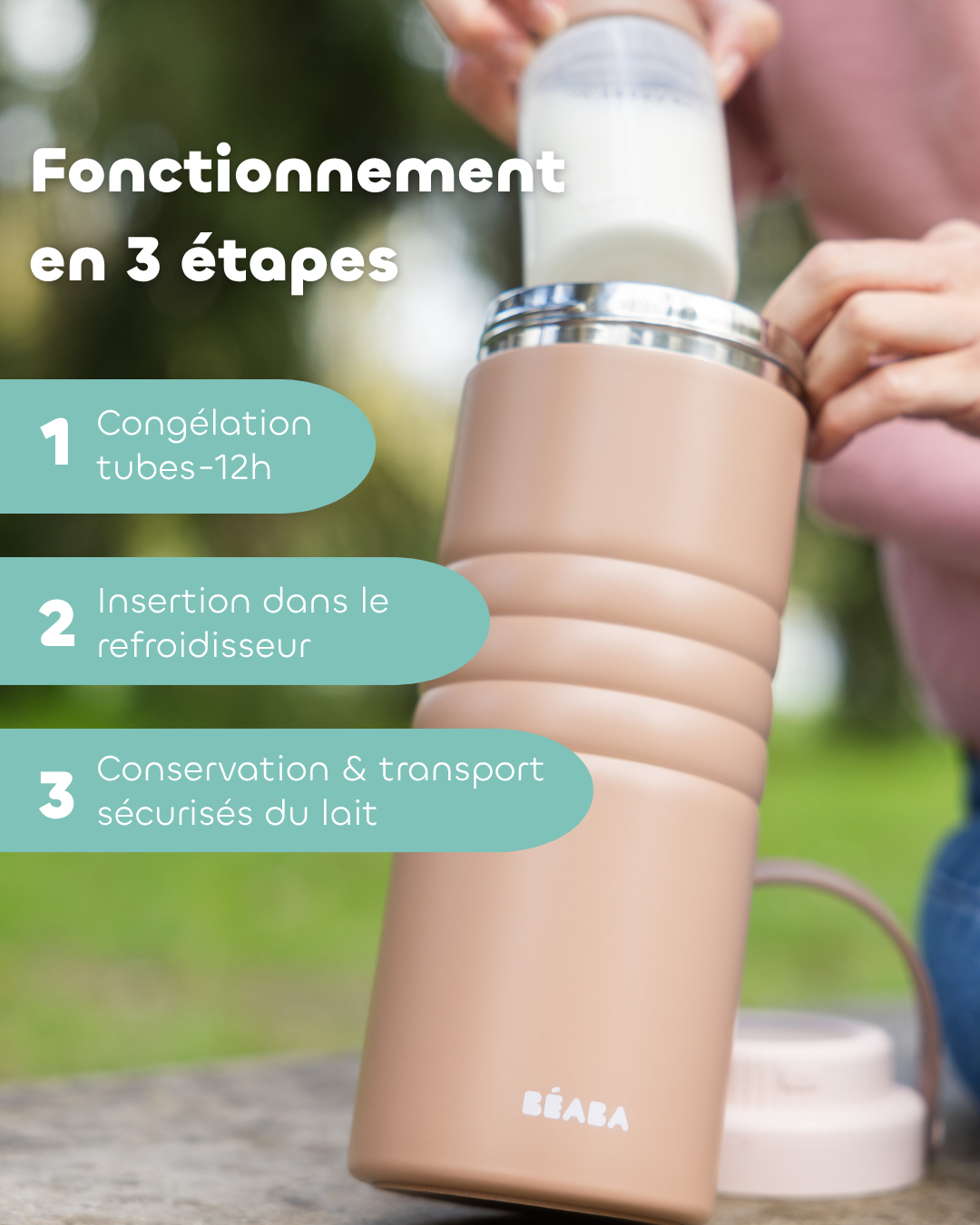 Comment utiliser le Milk cooler ?