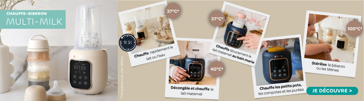 chauffe biberon multi-milk