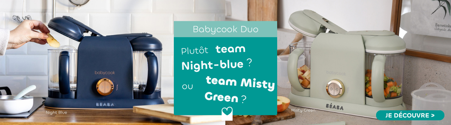 Babycook duo nouvelles couleurs