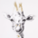 Oil Painting - Giraffe + Gold - 30x40 Cm