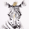Oil Painting - Zebra + Gold - 30x40 Cm